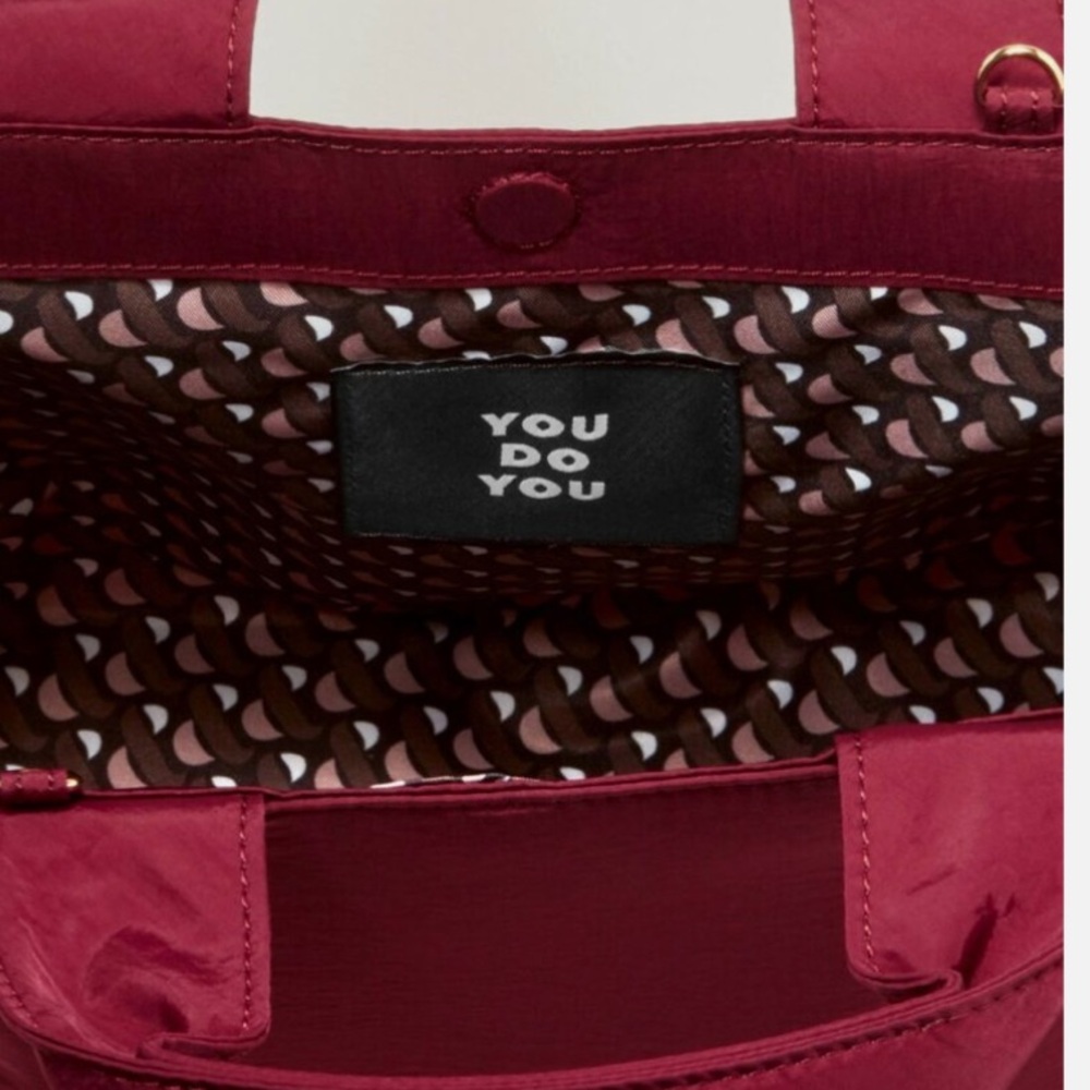 Stella & Dot Zip It Crossbody-Oxblood Burgundy - Picture 3 of 15